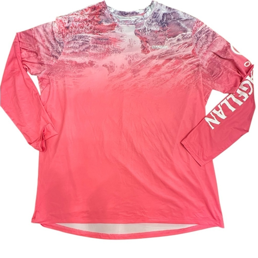 Magellan Outdoors Women’s Boyfriend Fit Long Sleeve Fishing Shirt- Like New